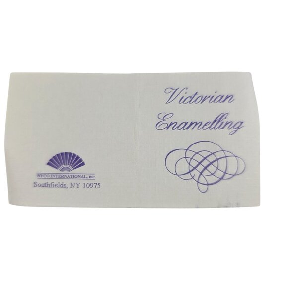 Christmas bell NYCO International Victorian Enamelled Holly Berry Ornament Blue - Picture 6 of 9